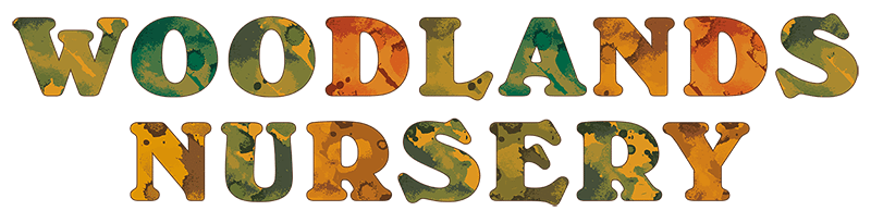 Woodlands Nursery Wordmark Stacked 800px